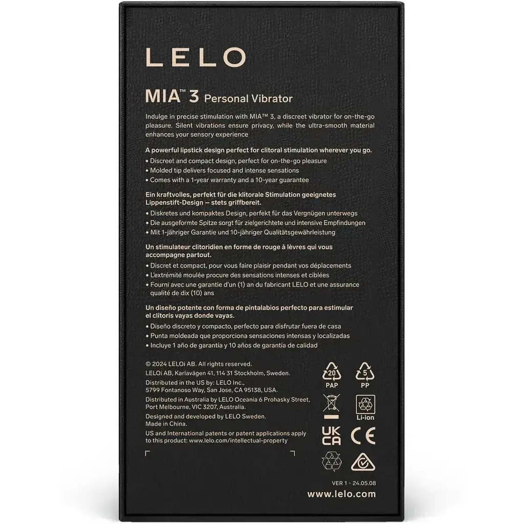 Віброкуля Lelo Mia 3 Black - фото 10