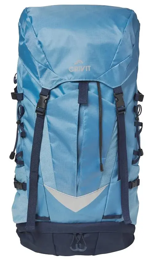 Рюкзак туристичний Crivit 40L 30x24x70 см поліестер Блакитний - фото 4