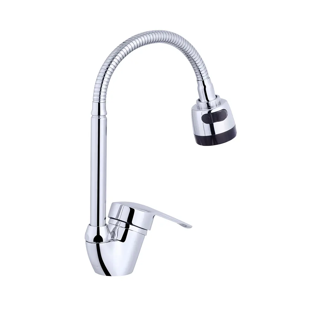 Смеситель для кухни с гибким изливом Agua Sevilla-C039 CV022345 Хром - фото 3
