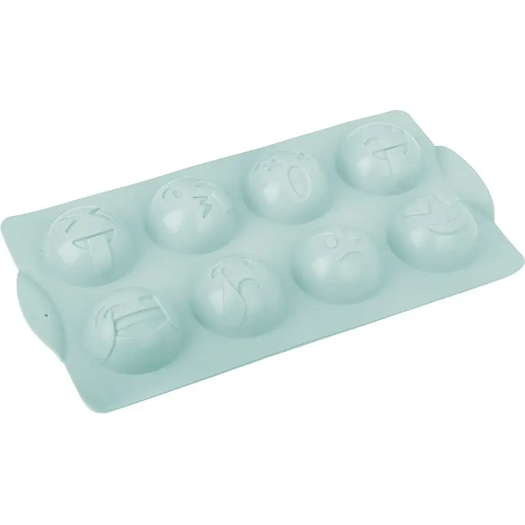 Форма силіконова Mys Silicone Emoji на 8 відділів 33х17.5х3см (41113) - фото 2
