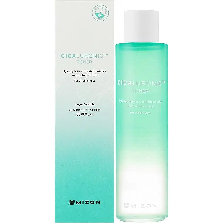 Тонер для обличчя Mizon Cicaluronic Toner з гіалуроновою кислотою, 150 мл - фото 2