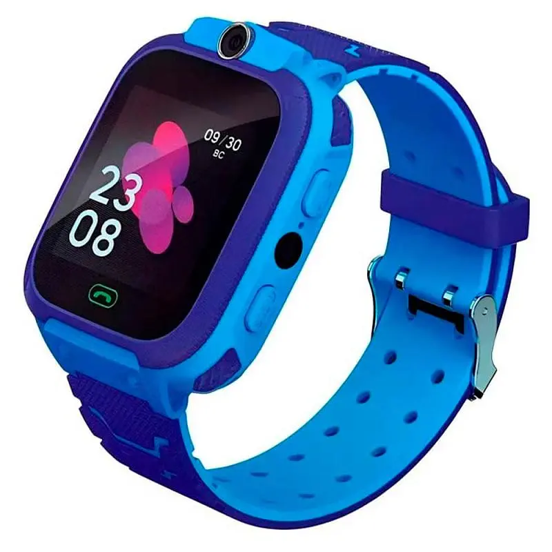 Дитячий смарт-годинник Y105A with call function Blue Hoco teh0029825 - фото 2