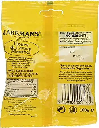 Льодяники Jakemans Honey and Lemon 73 g - фото 3