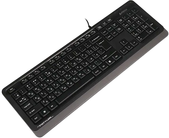 Клавіатура A4Tech FK10 USB Grey - фото 2