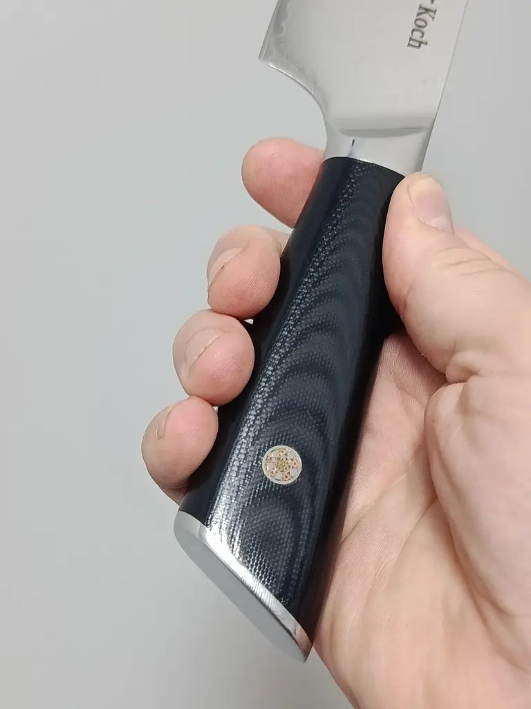 Ніж кухарський 20 см Damascus DK-LKB 5001 VG-10 Дамаська сталь 67 шарів - фото 7