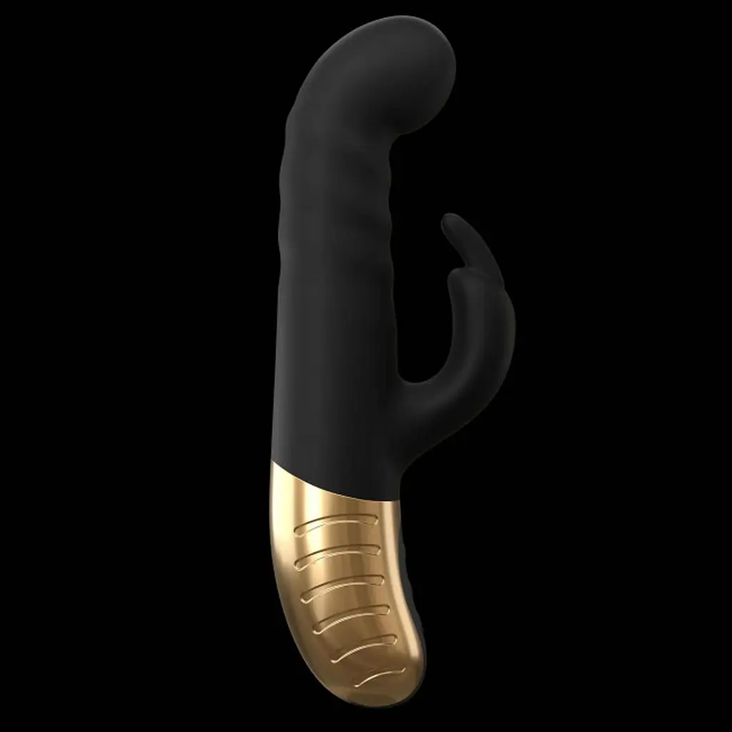 Вібратор кролик Dorcel G-Stormer 23.5х3.9 см чорний - фото 9