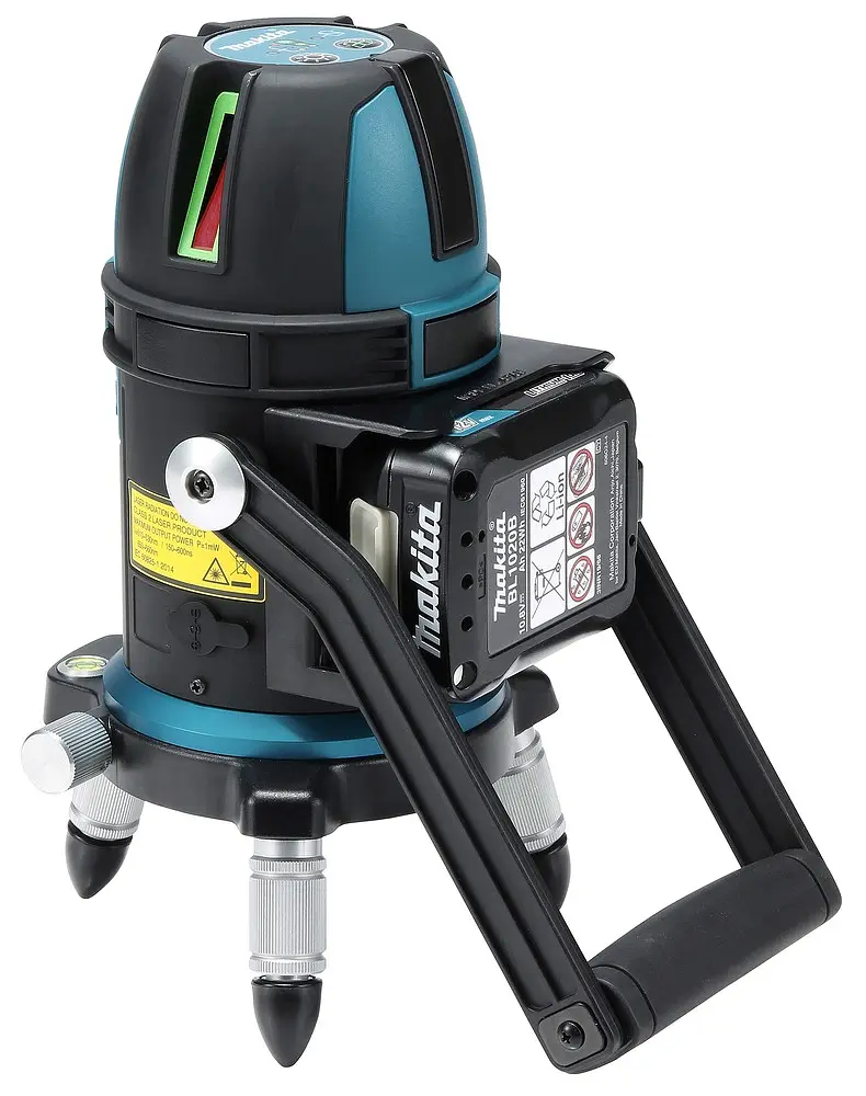 Нівелір лазерний акумуляторний Makita SK312GDZ (20 м, 4 промені, зелений, CXT, без акумулятора та зарядного пристрою) - фото 6