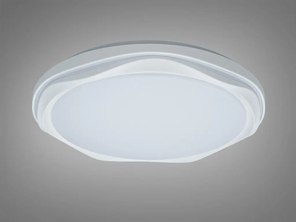 LED стельова люстра Romin біла 58 Вт смарт без пульта - фото 4