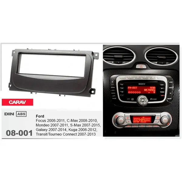 Переходная рамка Ford Focus, Mondeo, S-Max, C-Max, Galaxy, Kuga Carav 08-001 - фото 4