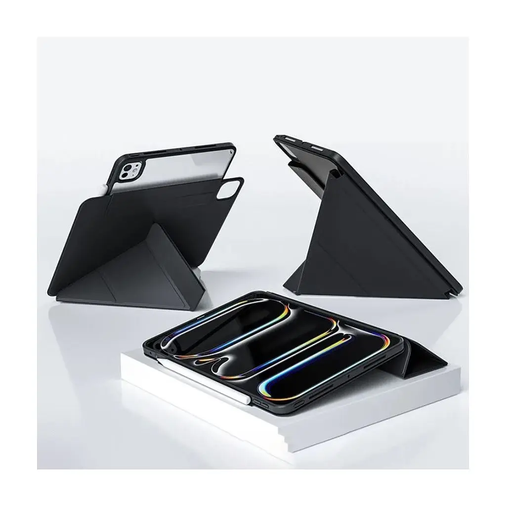 Чохол до планшета BeCover Ultra Slim Origami Flex Apple iPad Pro 11" M4 2024 Black (712977) - фото 6
