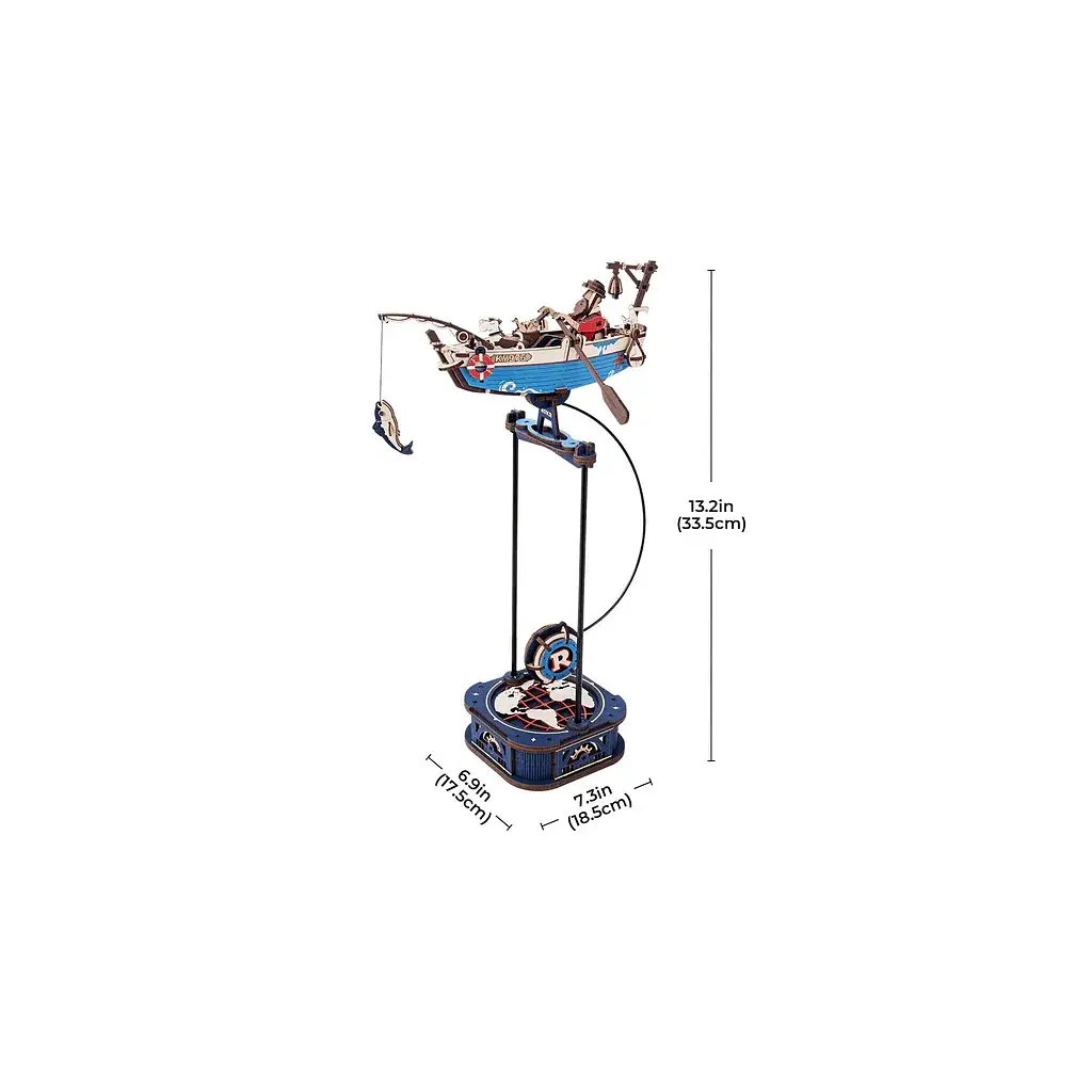Конструктор Robotime Rokr 3D Оушен Фішер (MCD02) - фото 5