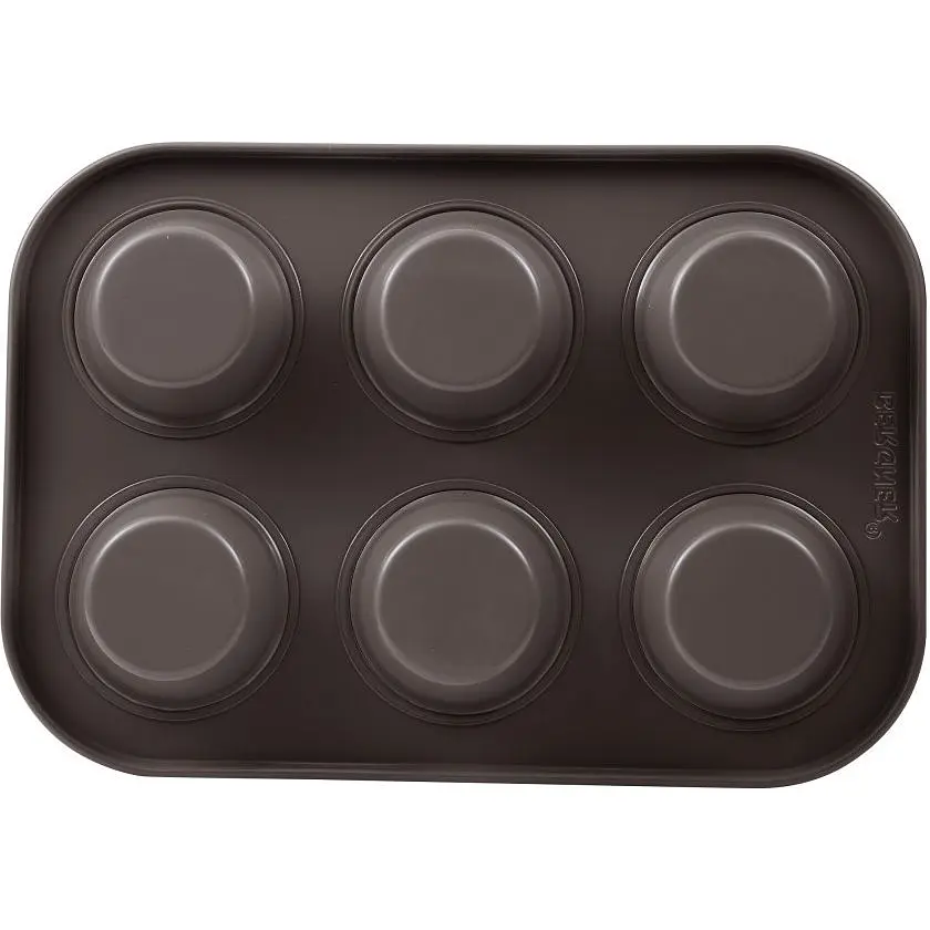 Набір форм для випічки мафінів Bergner Bakeware lovers 2 предмети (BG-37197-CO) - фото 3