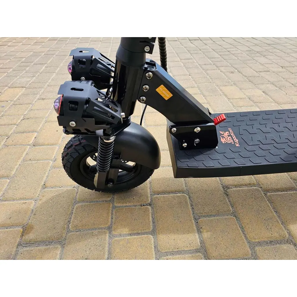Електросамокат із сидінням KugooKirin M4 PRO Plus (1000W, 18Ah) +Вольтметр +3 фари - фото 5
