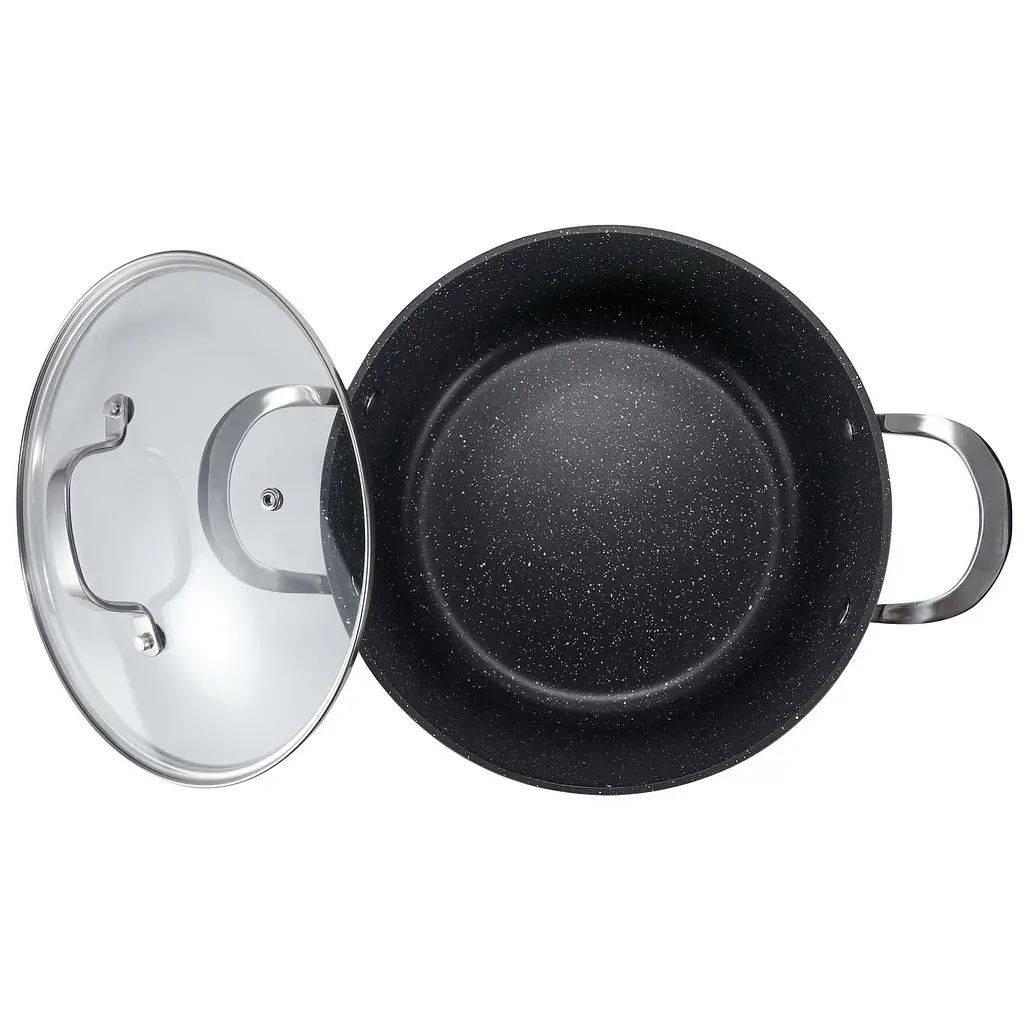 Каструля з кришкою Kohen Profi-T 28 см 6.8 л (KN91023) - фото 3