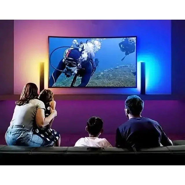 Лампа настільна світлодіодна з RGB підсвічуванням, ефектом неона для геймерів з USB-живленням - фото 7