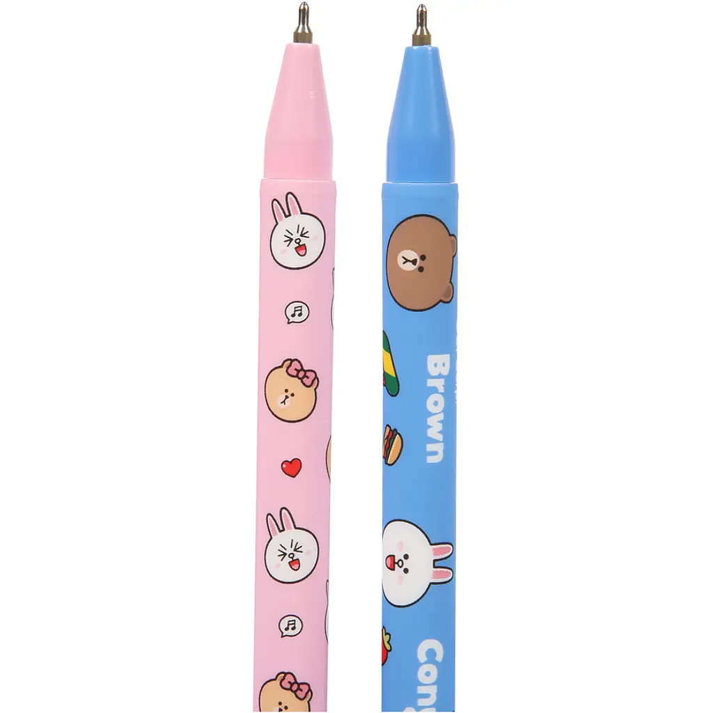 Ручка кулькова Yes Line Friends 0.7 мм синя (412174) - фото 3