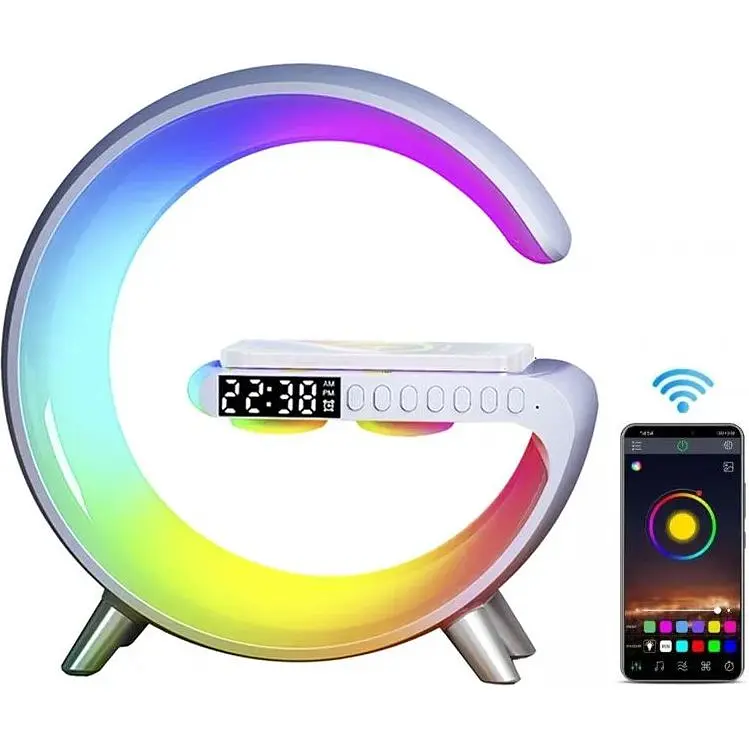 Настільна лампа XPRO з колоною RGB-підсвічуванням Bluetooth L39 (44588-_276) - фото 2