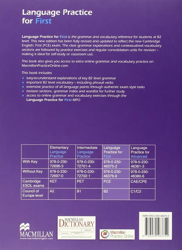 Language Practice for First. Student's Book and MPO with Key Pack - фото 2