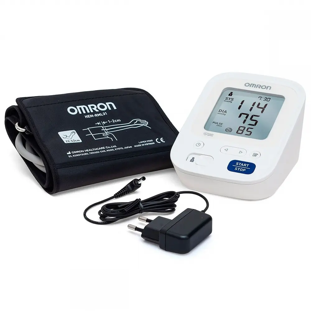 Тонометр Omron M3 (HEM-7154-Е) автоматичний на плече з адаптером - фото 4