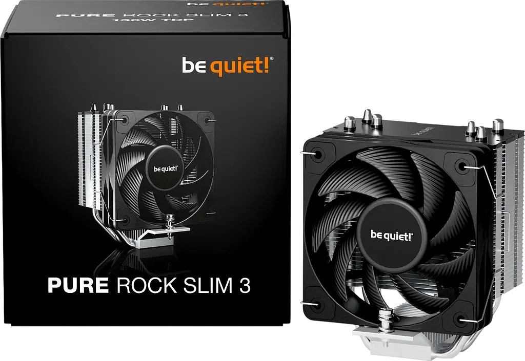 Повітряне охолодження be quiet! Pure Rock Slim 3 Black (BK047) - фото 4