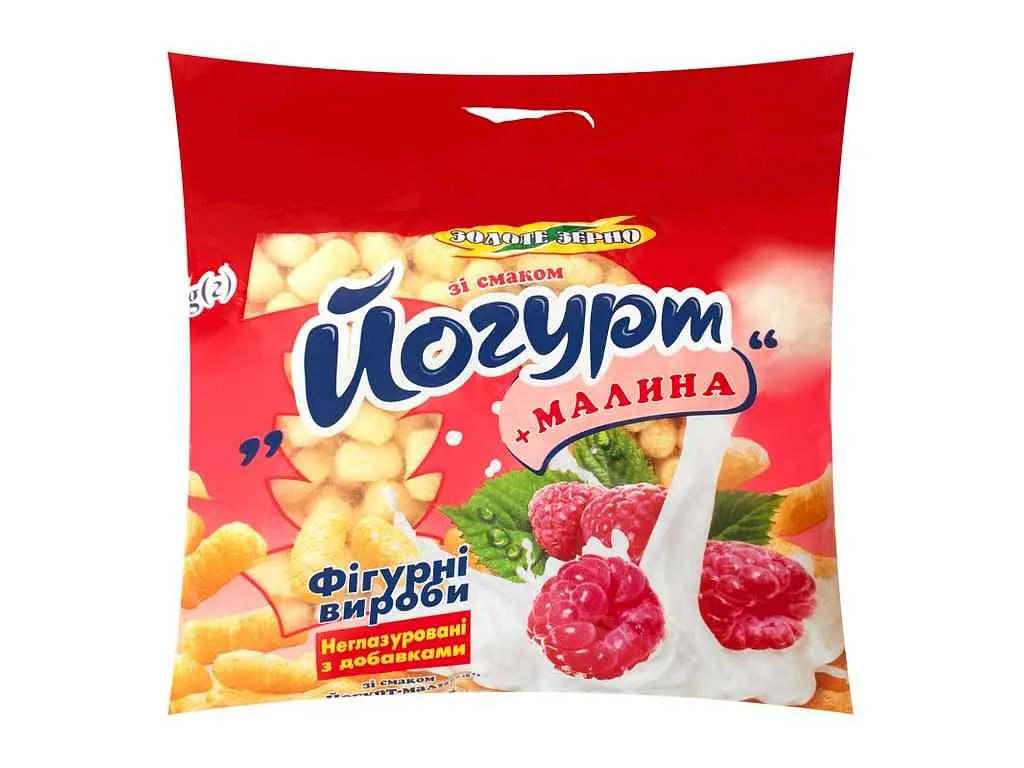 Фігурні вироби Золоте Зерно 200г Йогурт-малина