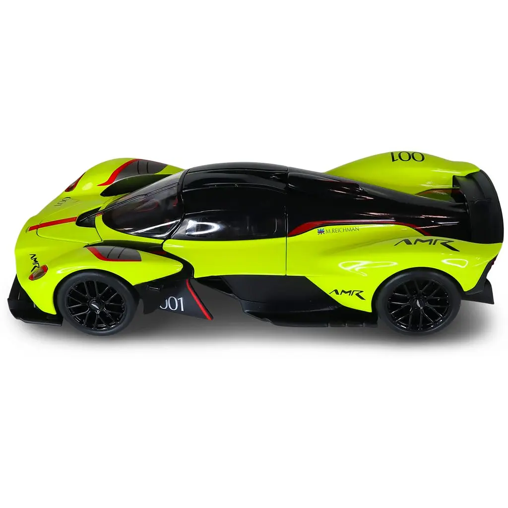 Автомодель - Aston Martin Valkyrie жовтий 1:18 (250937AMVKLG) - фото 5
