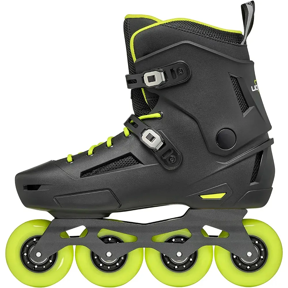 Ролики Rollerblade Lightning 290 Чорний-Салатовий - фото 6