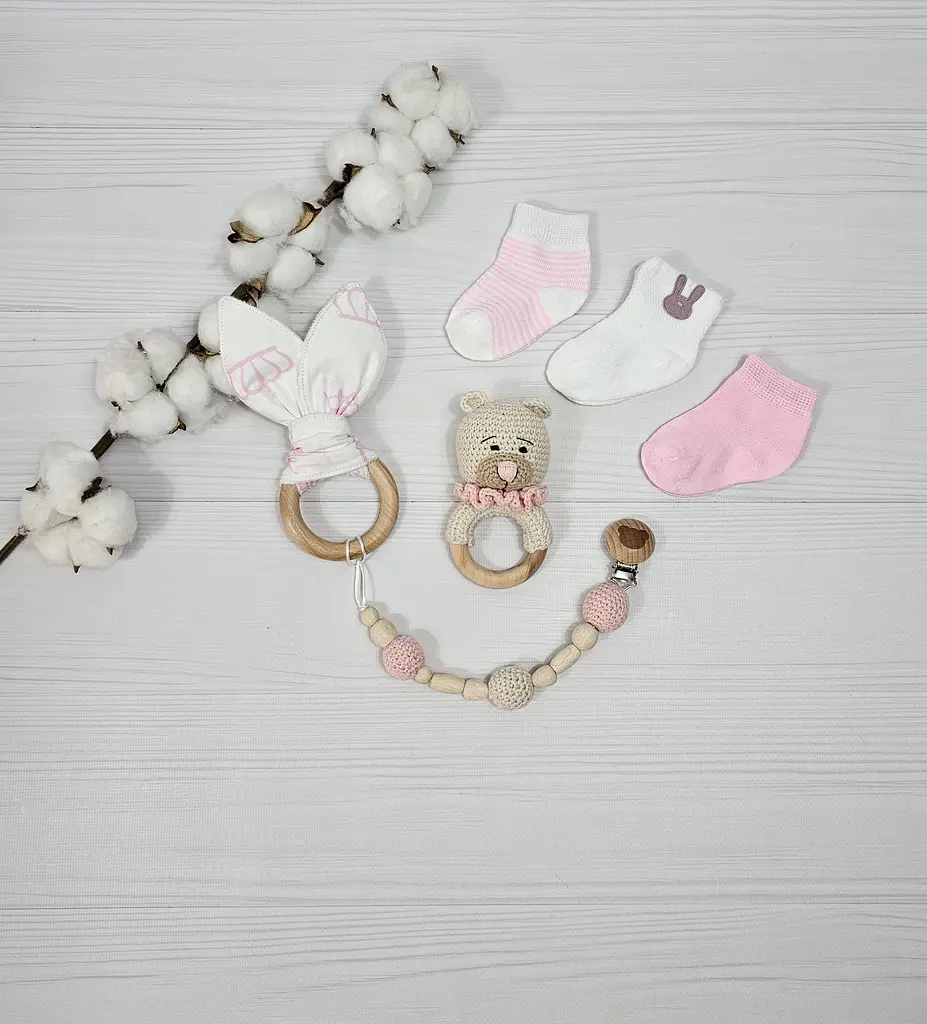 Букет з пелюшок для немовлят a.l.babybox Корони Білий (BU 18311589) - фото 13