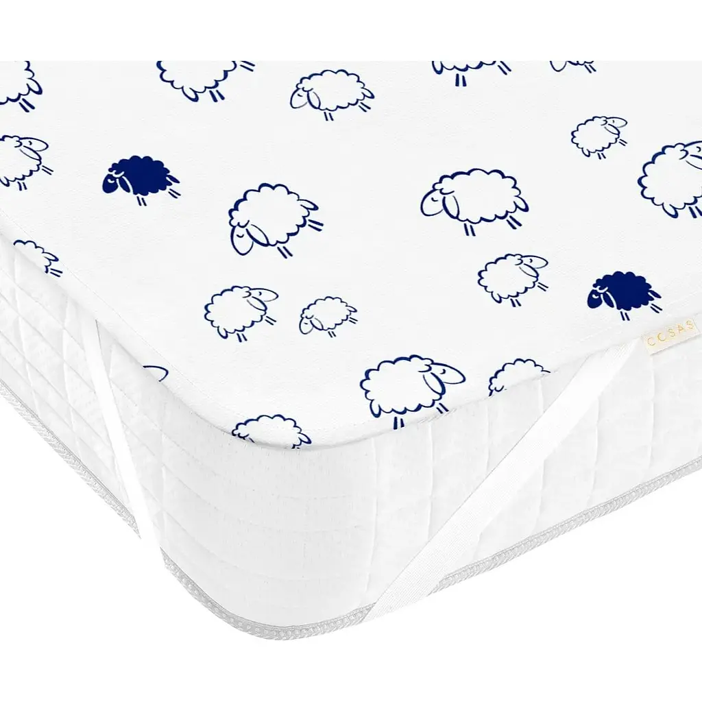 Наматрасник непромокаемый Cosas Sheep 70х120 см белый (WaterSheet_Sheep_120) - фото 5