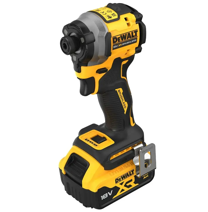 Шурупокрут акумуляторний ударний DeWalt з АКБ та ЗП DCF850P2T - фото 3