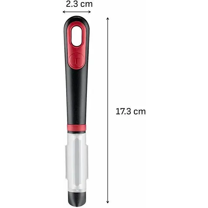 Овочечистка Tefal Ingenio+ пластик червоно-чорний (K1992034) - фото 6