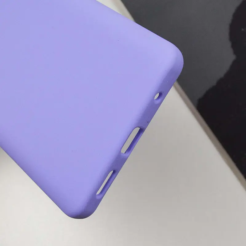 Чохол Silicone Cover Lakshmi Full Camera (AAA) для Xiaomi Redmi Note 10 Pro / 10 Pro Max Бузковий / Dasheen - фото 8