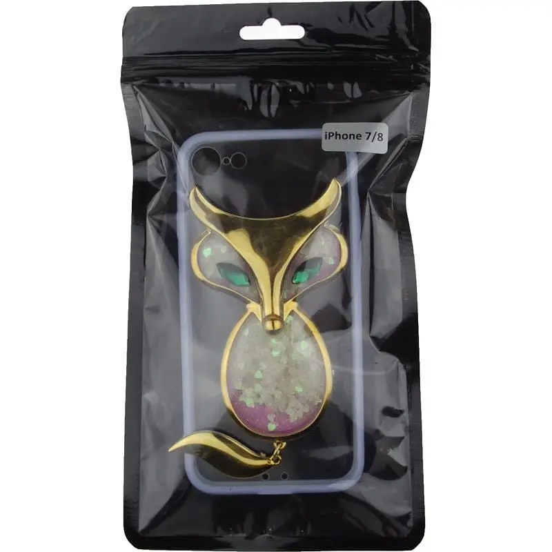 Чохол-накладка Toto TPU Case Decorative Stones iPhone 7/8/SE 2020 A Fox Purple - фото 2