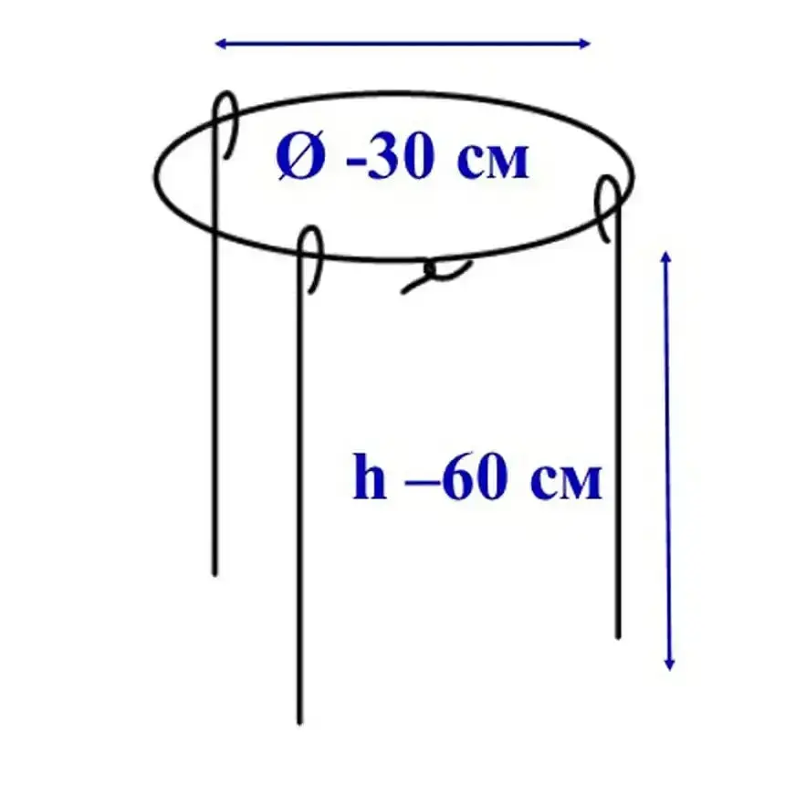 Підтримка для квітів Elsa кругова ISP3060 - фото 2
