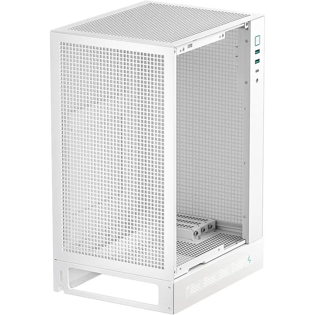Корпус Deepcool CH170 Digital White (R-CH170-WHNPI0D-G-1) [146737] - фото 4