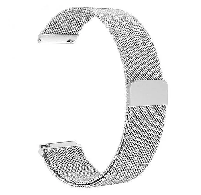 Миланский сетчатый ремешок Primo для часов Samsung Galaxy Watch 42 мм (SM-R810) Silver - фото 3