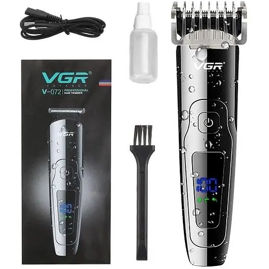 Машинка для стрижки волос VGR V-072 с можливостью регулировки длины стрижки (40953-V-072_322) - фото 2