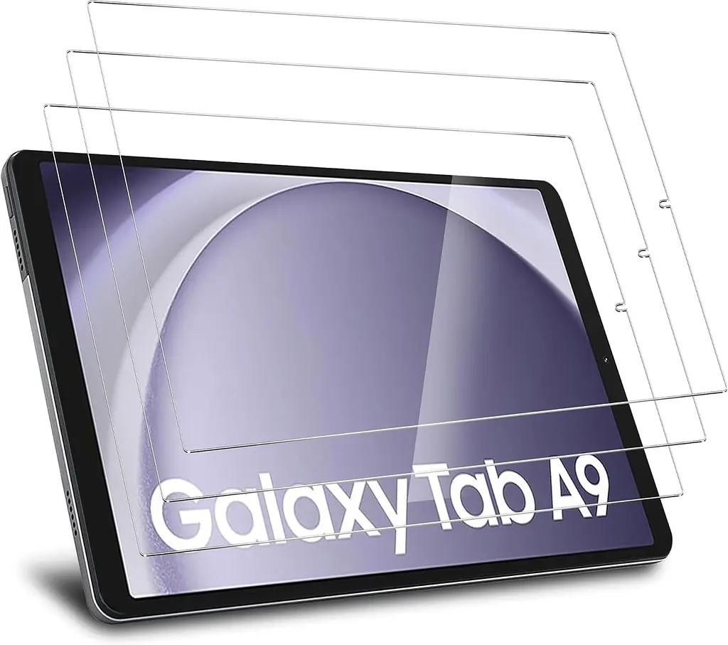 Захисне скло DK для Samsung Galaxy Tab A9 X110/X115 Full Glue 3 шт (018641) - фото 2
