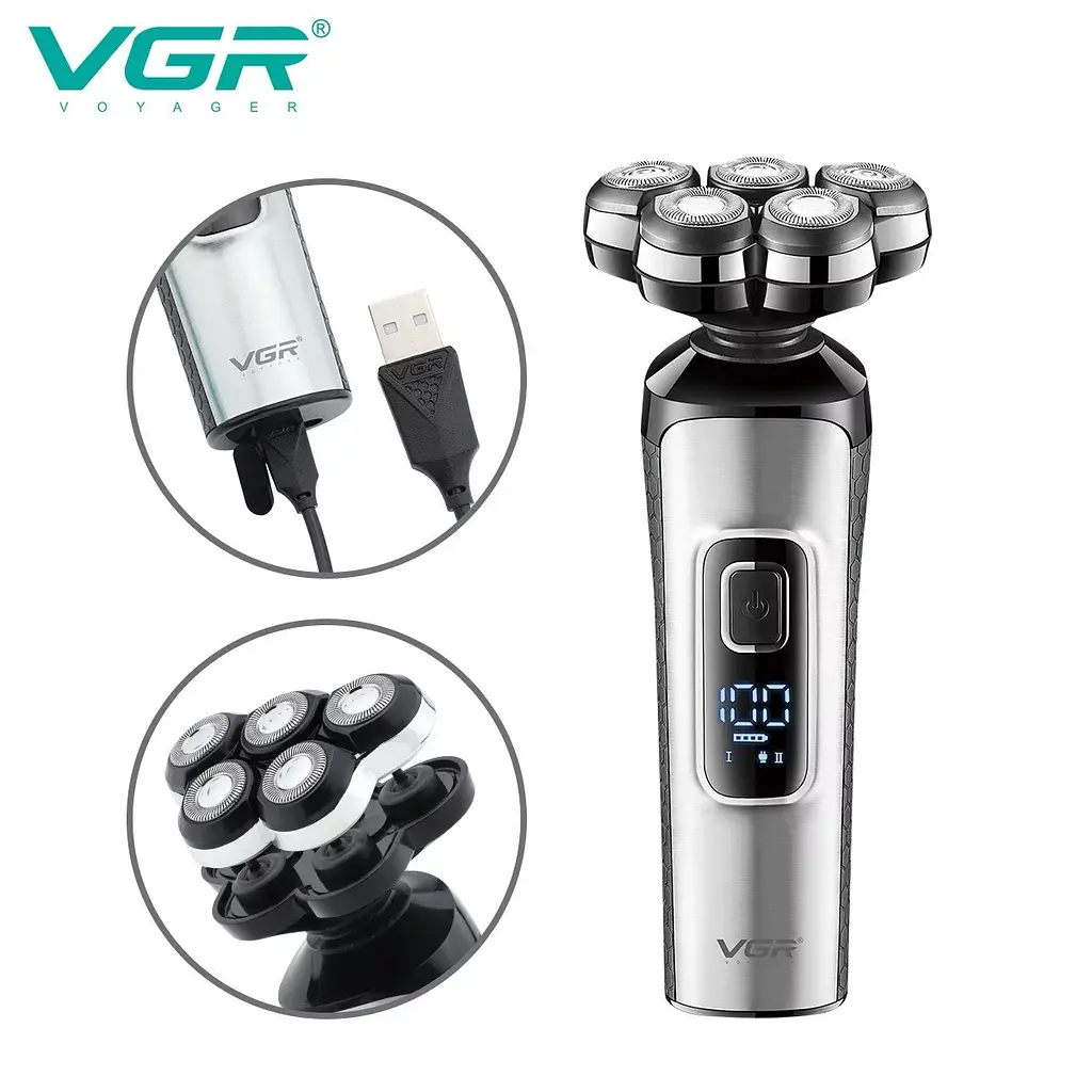 Портативна електробритва VGR V-385 - фото 6