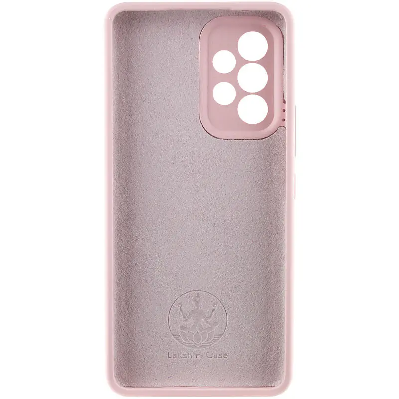 Чехол Silicone Cover Lakshmi Full Camera (AAA) для Samsung Galaxy A33 5G Розовый / Pink Sand - фото 3