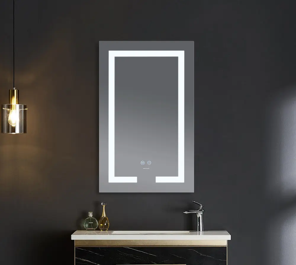 Дзеркало Mixxus Hard MR07-50x80 (LED Touch, антизапотівання, димер, регулювання яскравості) MX9992 - фото 5