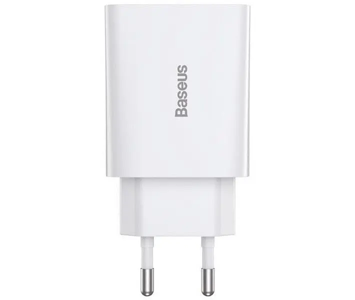 Мережевий зарядний пристрій Baseus Speed Mini PD Charger 20W (CCFS-SN02) White [67420] - фото 6