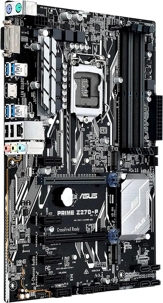 Материнська плата ASUS Prime Z270-P (Prime Z270-P) (Socket 1151, Intel Z270, ATX) Б/в - фото 2