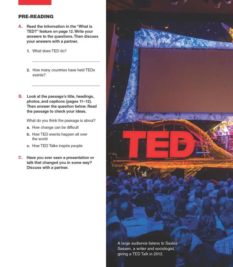 TED Talks: 21st Century Creative Thinking and Reading 1 Student's Book - Лорі Бласс - фото 10