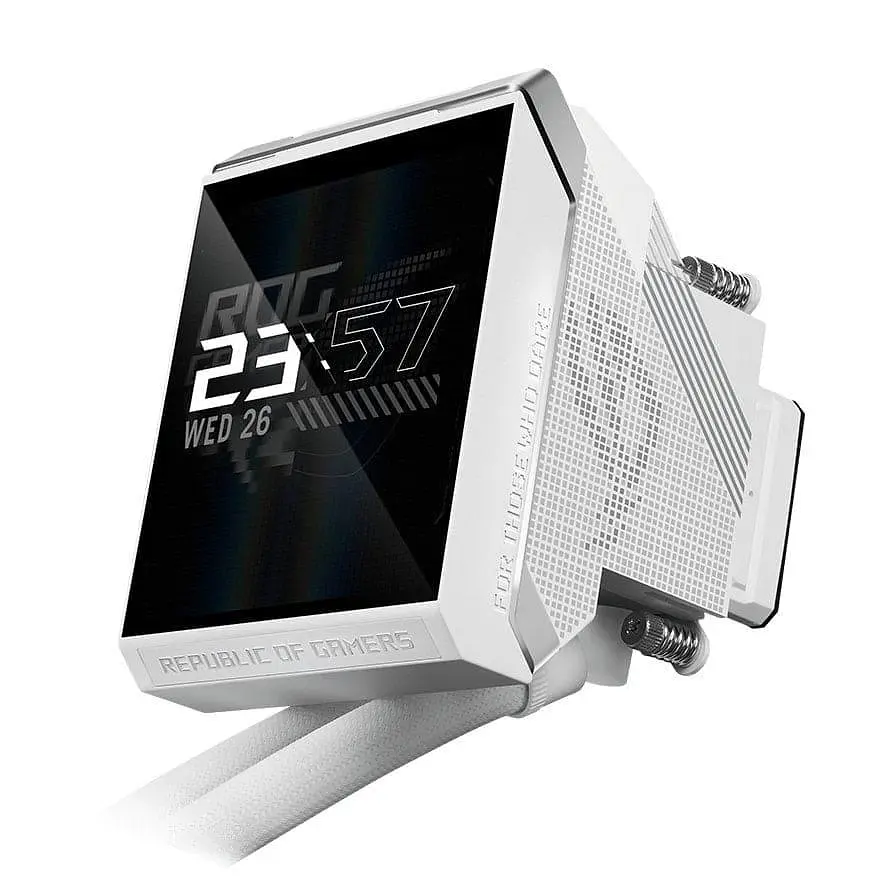 СВО ASUS ROG Strix LC IV 360 ARGB LCD White (90RC01M2-B0EAY0) - фото 8