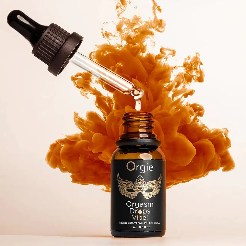 Краплі збуджуючі Orgie Orgasm Drops Vibe Peach Flavor 15 мл Orgie 51652; 69-51652 92578 - фото 2