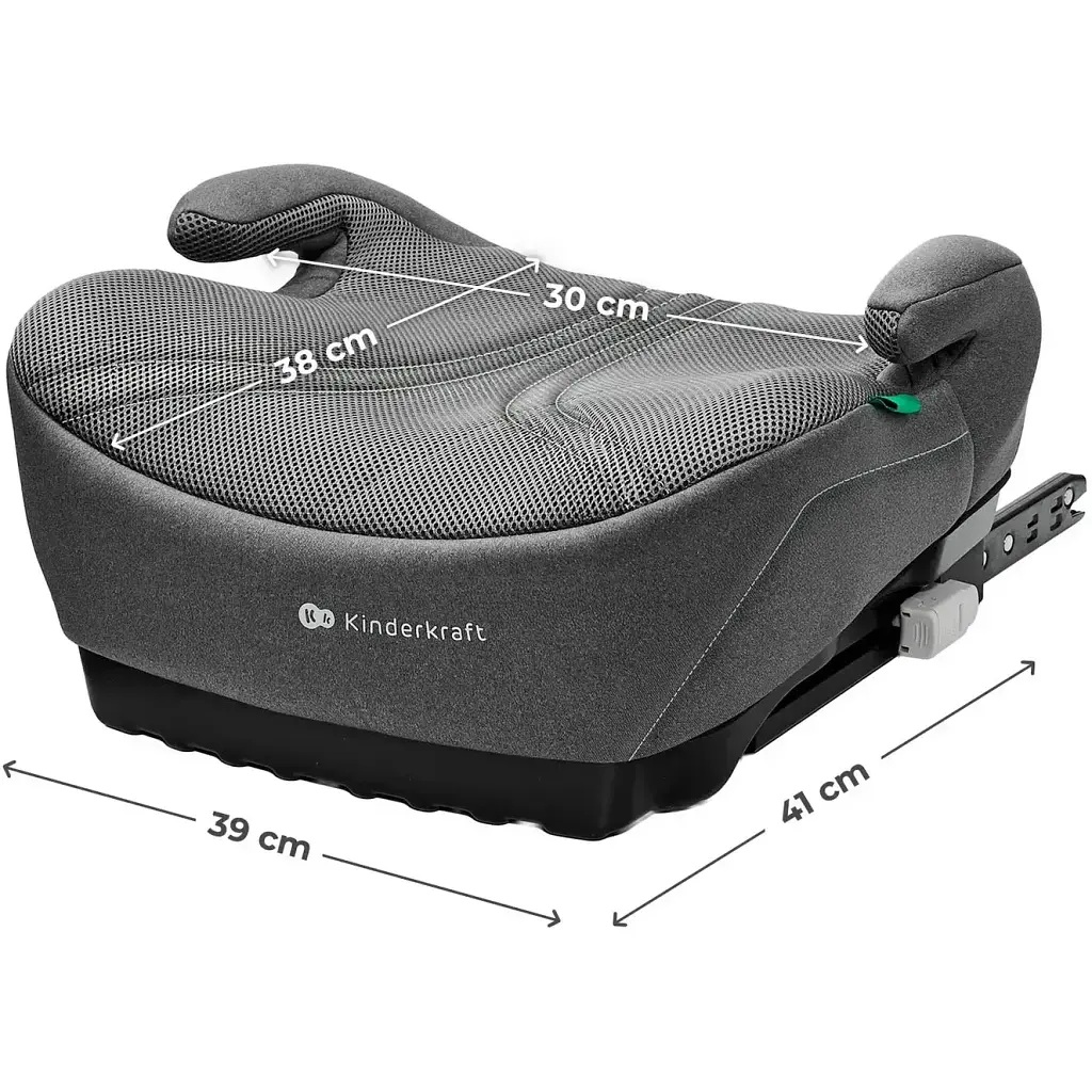 Автокресло-бустер Kinderkraft i-Boost 2 Pro Gray (KCIBOO02GRYPR00) - фото 3