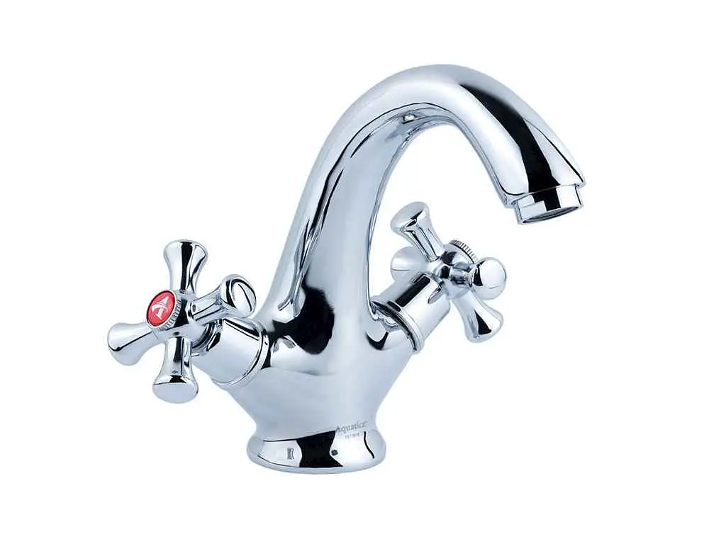 Змішувач AQUATICA PL 1/2 для раковини литий на шпильці (9777000)