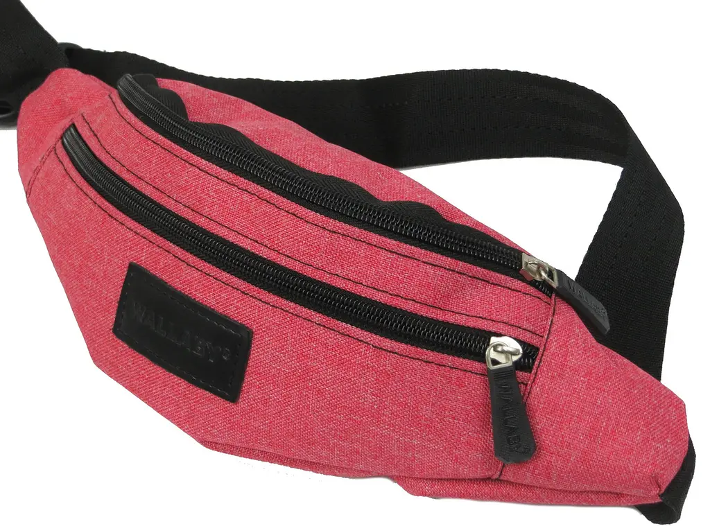 Сумка на пояс бананка Wallaby 2906-3 Червона