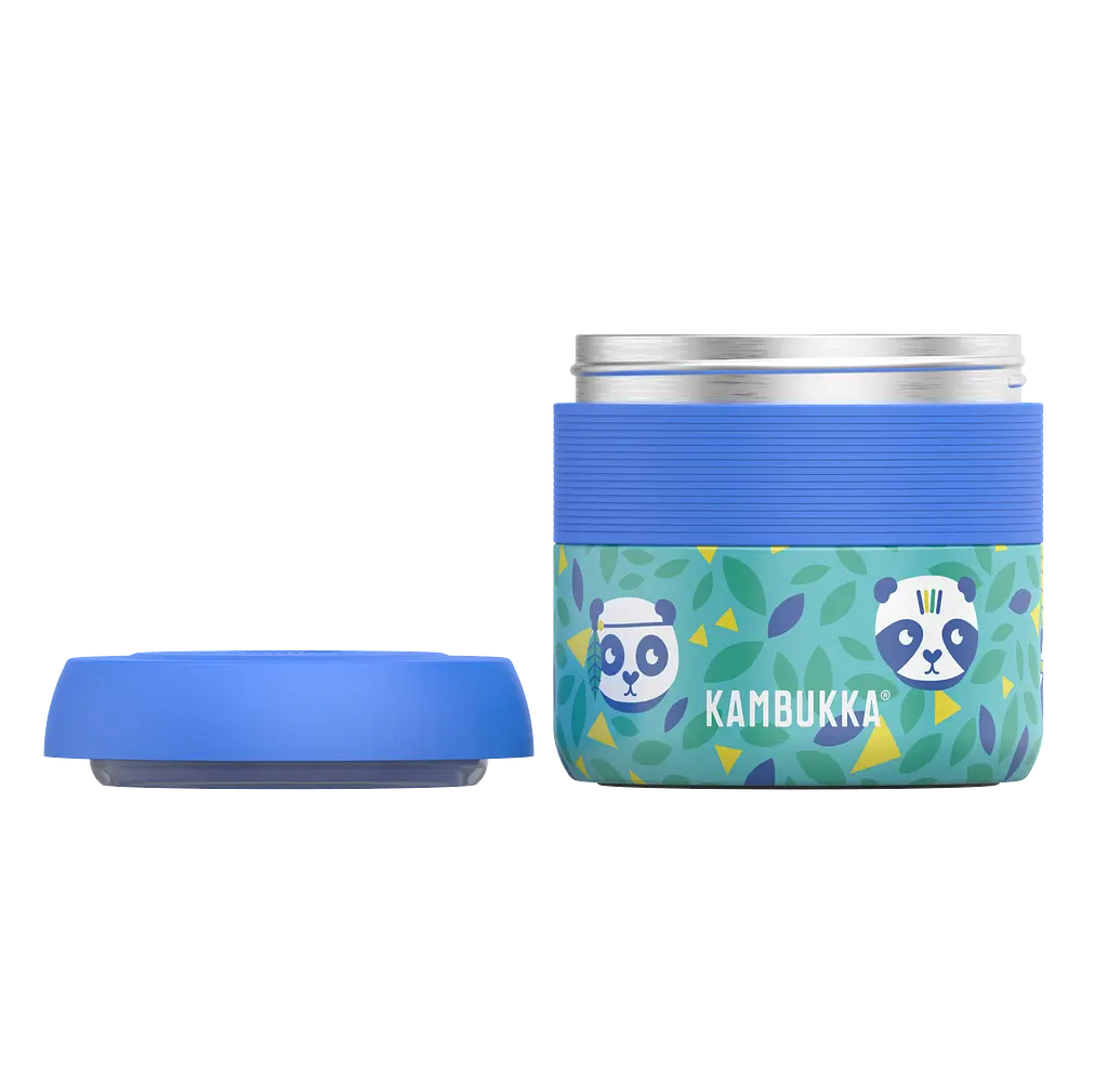 Термоконтейнер для їжі Kambukka Bora Chief Panda, 400 мл, синій з зеленим (11-06001) - фото 2